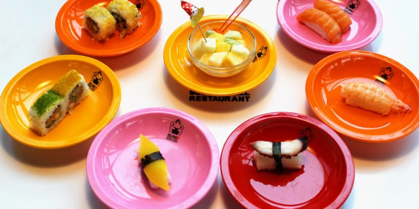 Running sushi v Hradci Králové: 1,5 h konzumace asijských pochoutek pro dospělé i děti