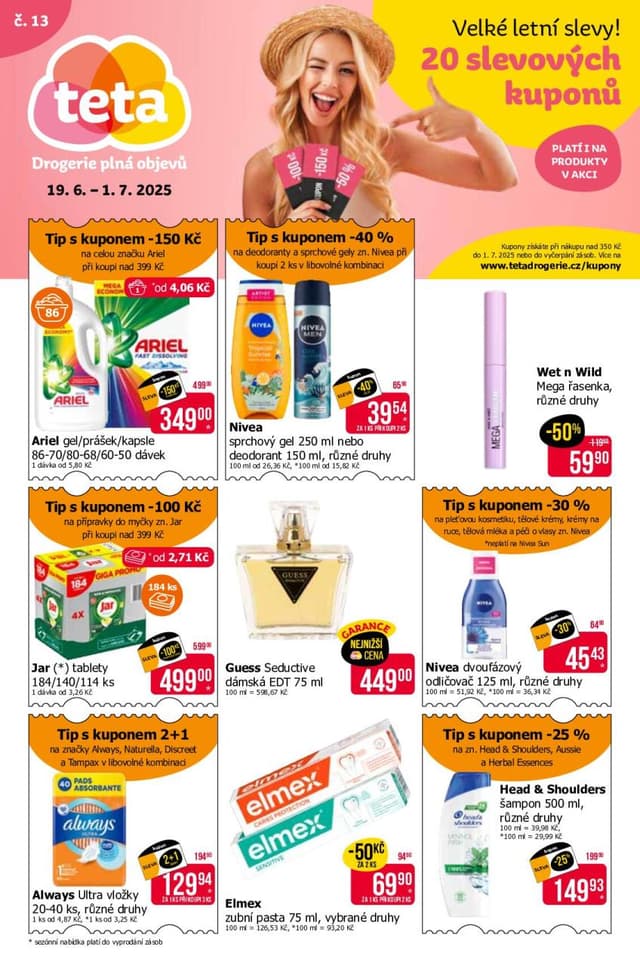 Teta drogerie leták 29.5. - 11.6.